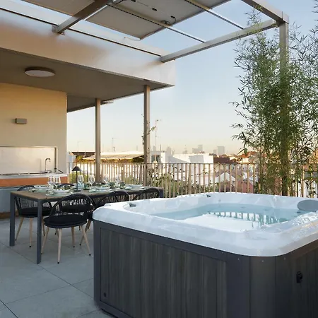 Apartmán Compagnoni12 Luxury Penthouse With Private Jacuzzi And